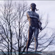 What, they don’t have giant statues dedicated to Greek mythological heroes on military bases where you live?